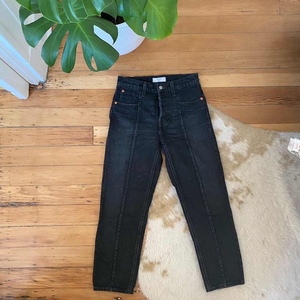 Levis Altered Straight Jeans